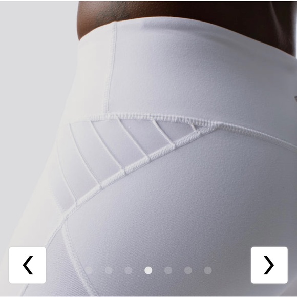 Born Primitive Peak Leggings L M white weightlifting CrossFit mesh - Picture 3 of 11